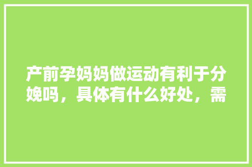 产前孕妈妈做运动有利于分娩吗,具体有什么好处,需要注意什么「早教 球」 美体修身 产前孕妈妈做运动有利于分娩吗,具体有什么好处,需要注意什么「早教 球」 产前孕妈妈做运动有利于分娩吗,具体有什么好处,需要注意什么「早教 球」 美体修身
